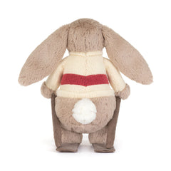 Jellycat Bashful Bunny Gold Metal Ski Outfit