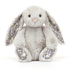 Jellycat Bashful Bunny Blossom Silver Bunny 'Bloom' (Medium)