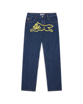 Running Dog Double Scoop Denim Pants