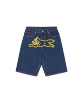 Running Dog Denim Shorts