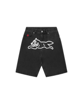 Running Dog Triple Scoop Denim Shorts