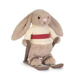 Jellycat Bashful Bunny Gold Metal Ski Outfit