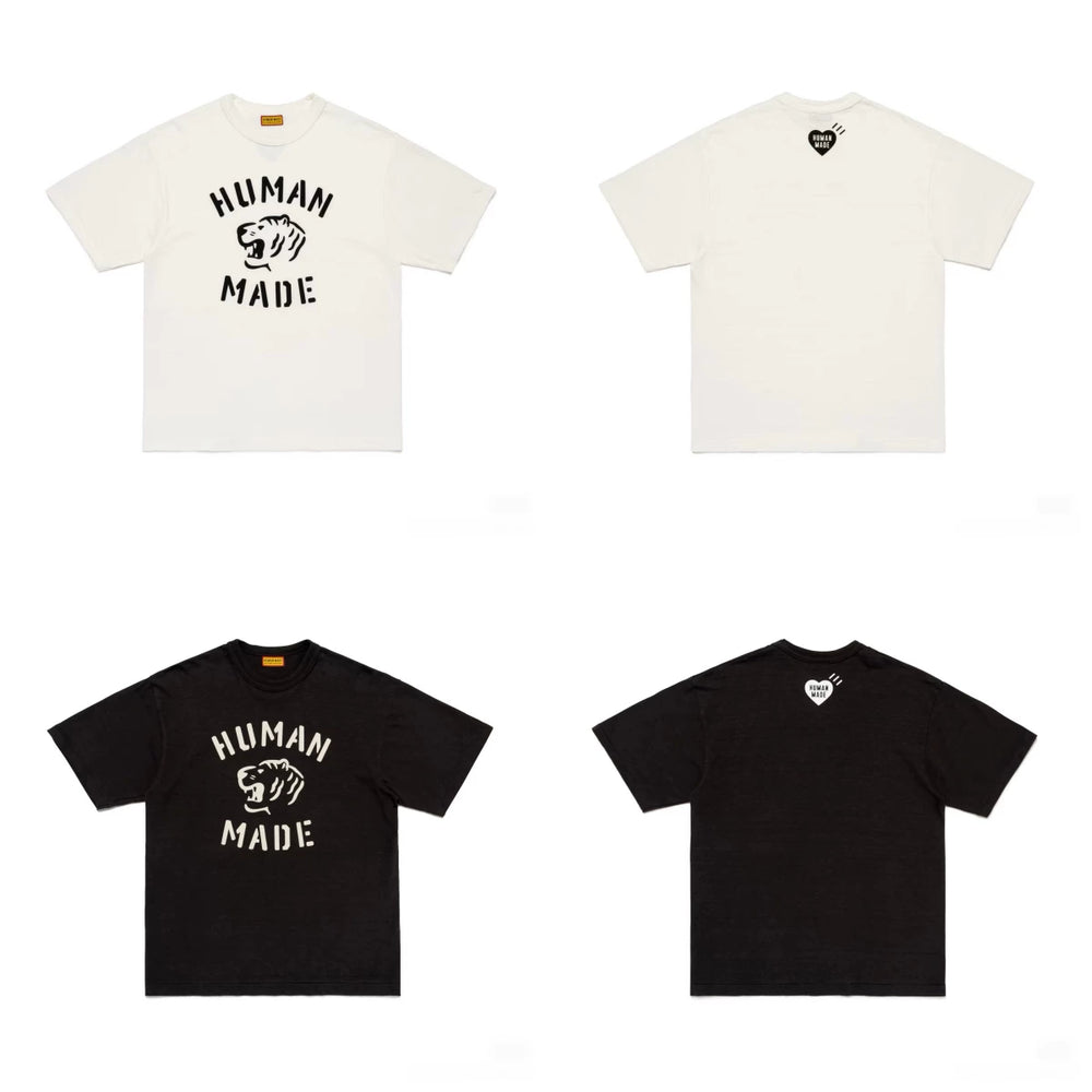 Humanmade Japanese Retro Cute Cartoon Print Unisex T-Shirt