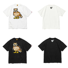 Humanmade Chinese Original Japanese Retro Heart Print Couple T-Shirt