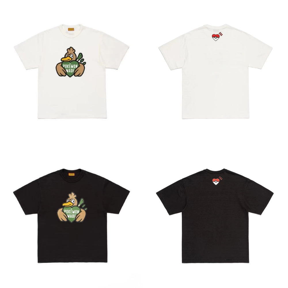 Humanmade Japanese Retro Cute Cartoon Print Unisex T-Shirt