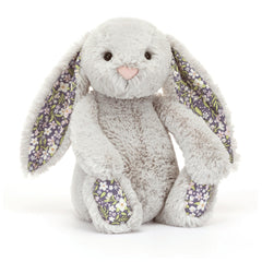Jellycat Bashful Bunny Blossom Silver Bunny 'Bloom' (Little)