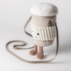 Jellycat Amuseables Coffee-To-Go Bag