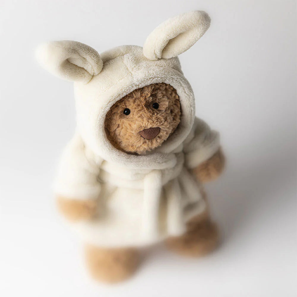 Jellycat Bartholomew Bear Bathrobe Outfit(Medium)