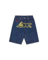 Running Dog Denim Shorts