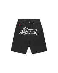 Running Dog Triple Scoop Denim Shorts