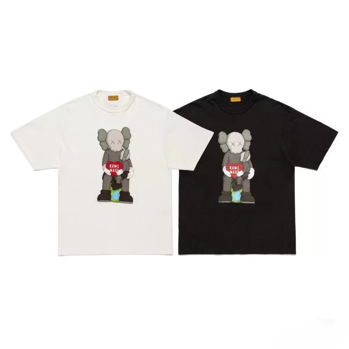Humanmade Japanese Retro Cute Cartoon Print Unisex T-Shirt