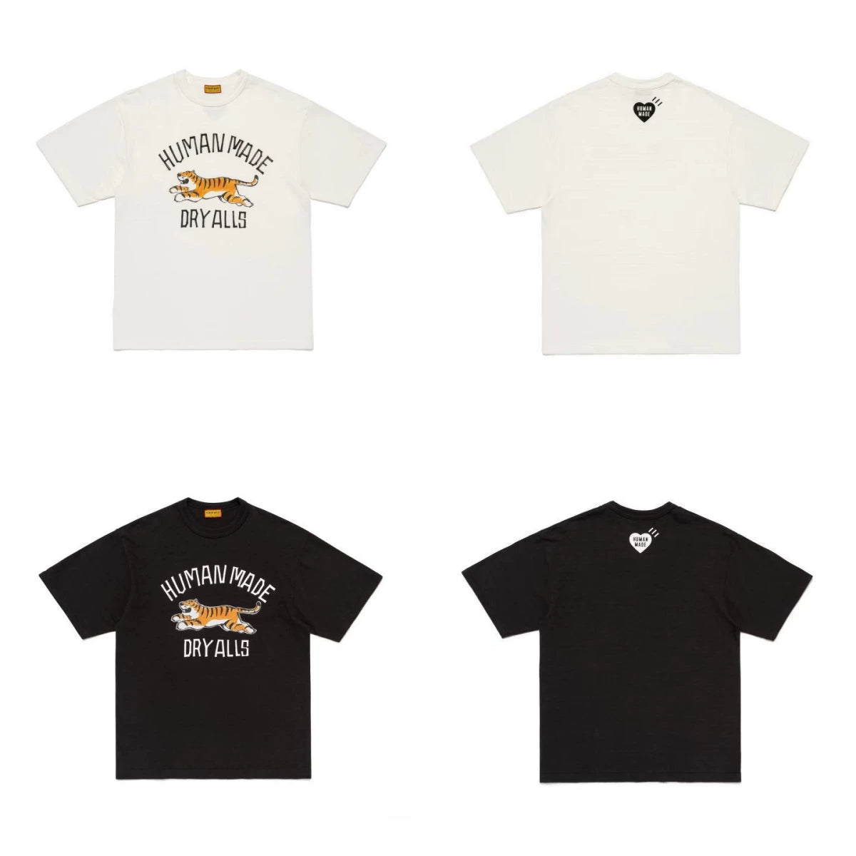 Humanmade 26SS American Retro Cute Cartoon Print Unisex T-Shirt
