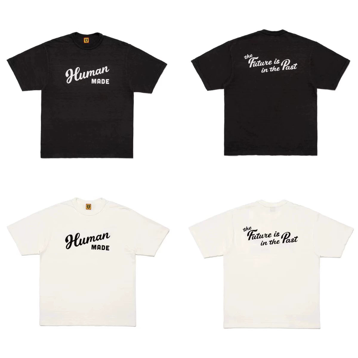 Humanmade Chinese Original Japanese Retro Heart Print Couple T-Shirt