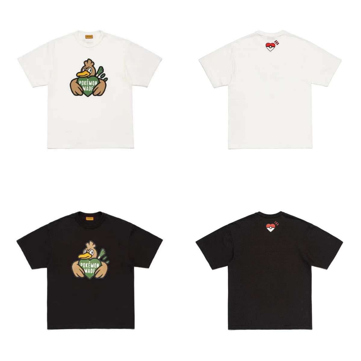 Humanmade Japanese Retro Cute Cartoon Print Unisex T-Shirt