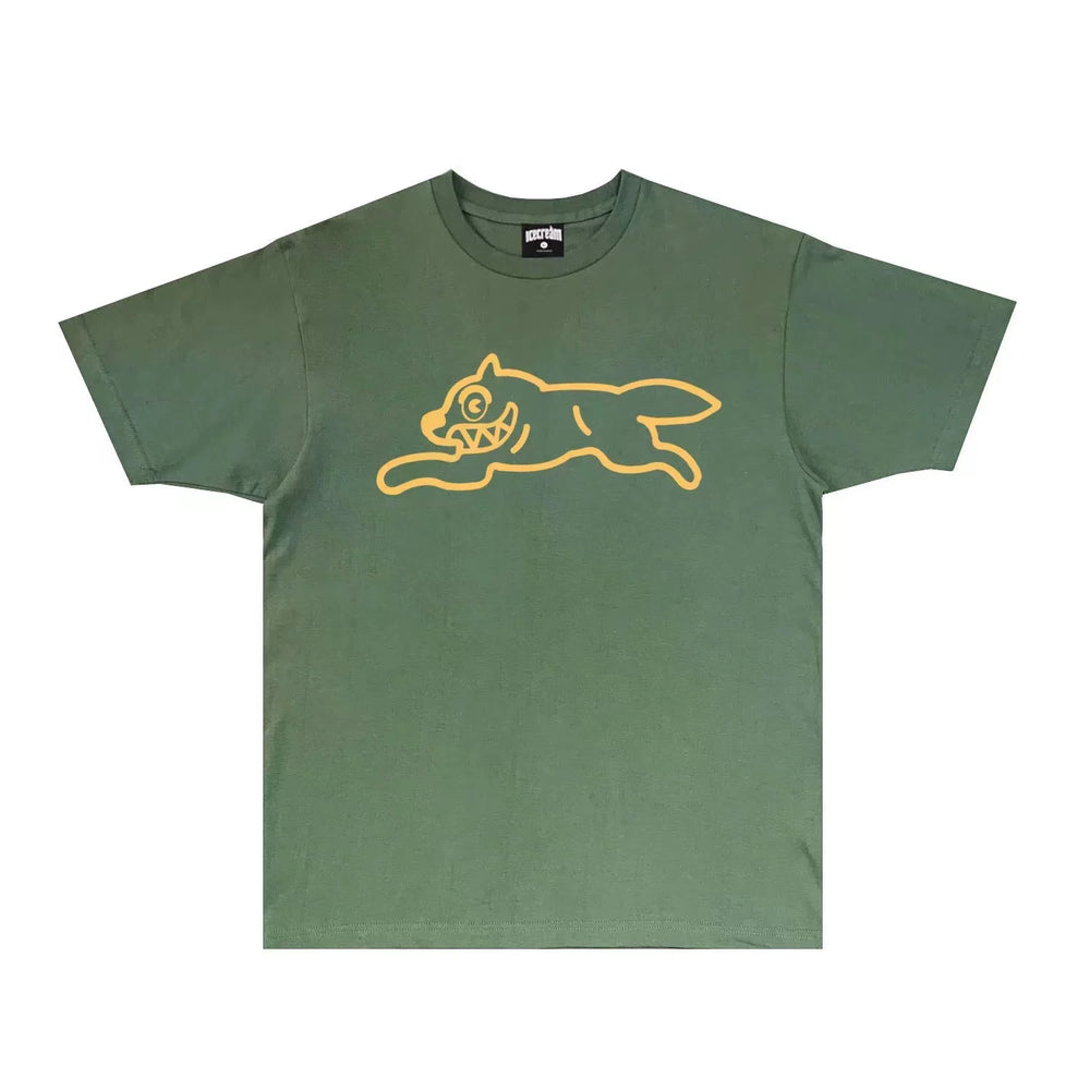 BBC Flying Dog Print Cotton T-Shirt