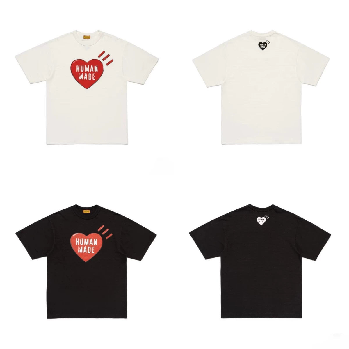 Humanmade Japanese Retro Cute Cartoon Print Unisex T-Shirt