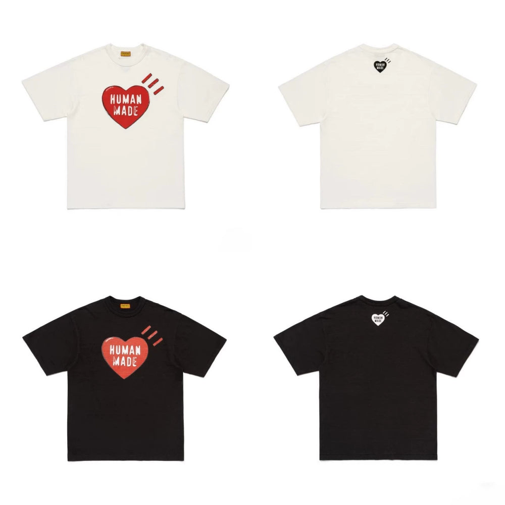 Humanmade Japanese Retro Cute Cartoon Print Unisex T-Shirt