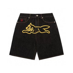 Billionaire Boys Club Flying Dog Denim Five-Point Shorts