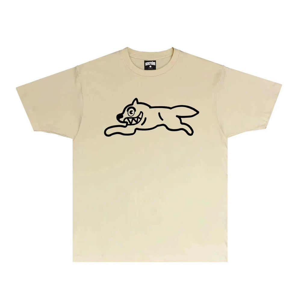 BBC Flying Dog Print Cotton T-Shirt