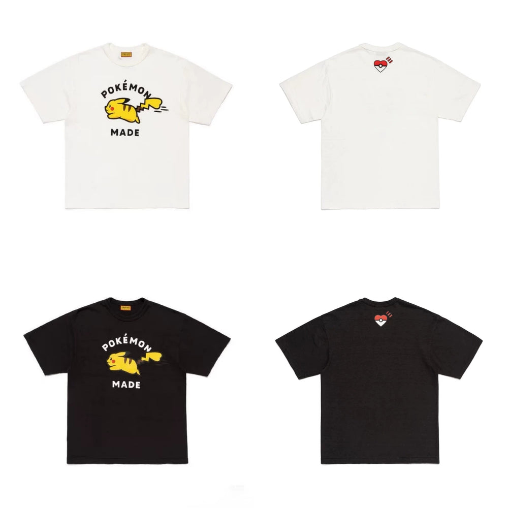 Humanmade Japanese Retro Cute Cartoon Print Unisex T-Shirt