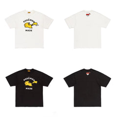 Humanmade Japanese Retro Cute Cartoon Print Unisex T-Shirt