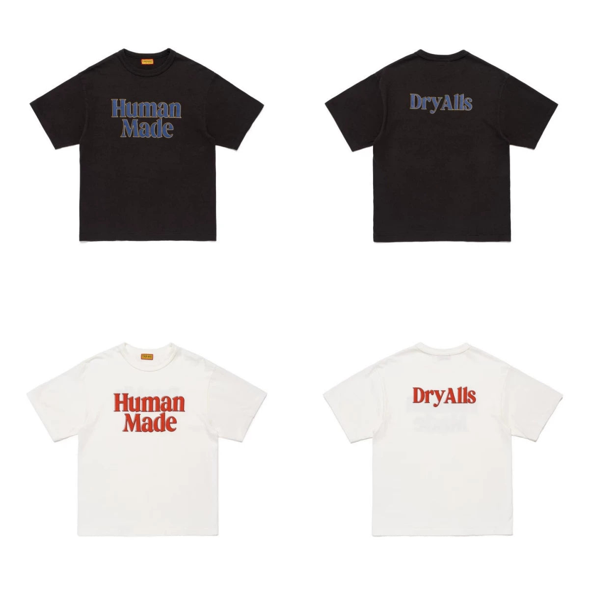 Humanmade 26SS American Retro Cute Cartoon Print Unisex T-Shirt
