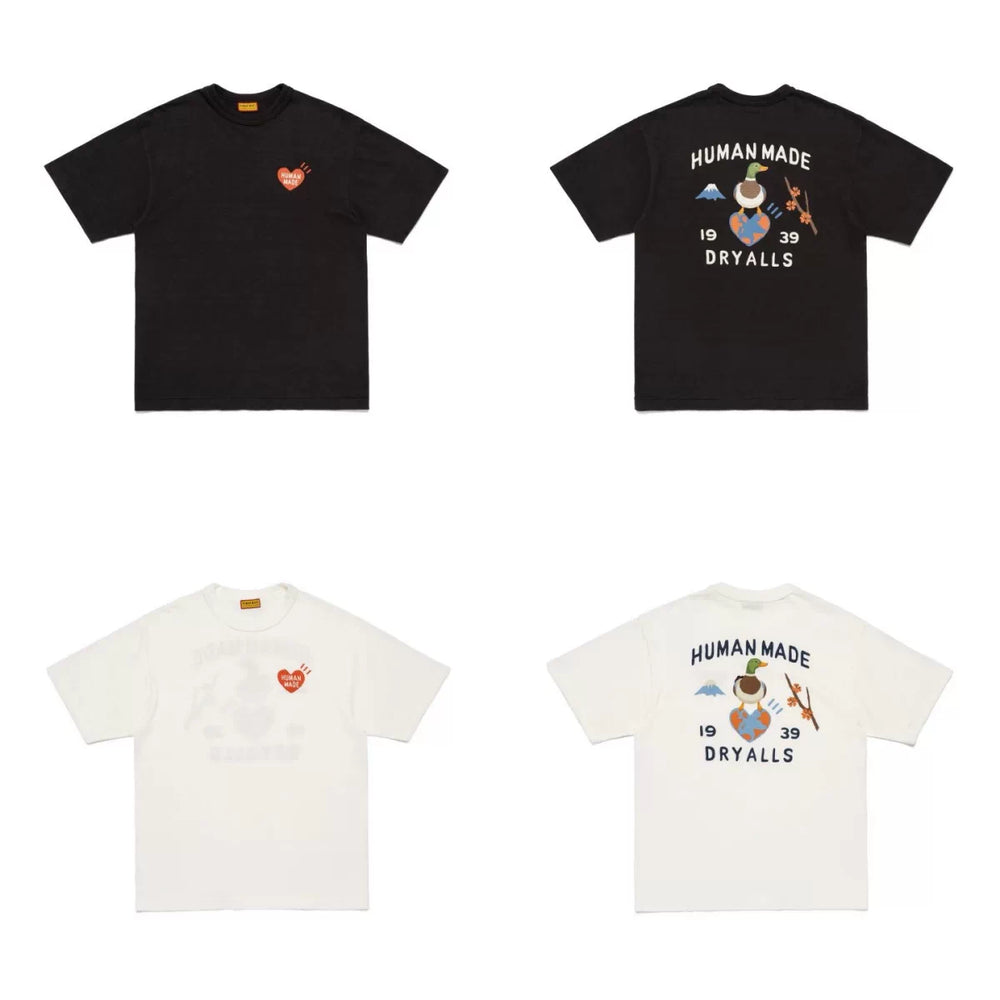 Humanmade 26SS American Retro Cute Cartoon Print Unisex T-Shirt