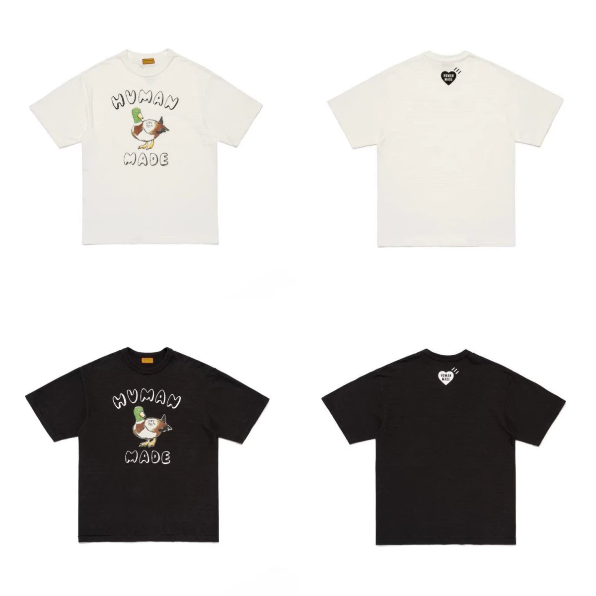 Humanmade 26SS American Retro Cute Cartoon Print Unisex T-Shirt
