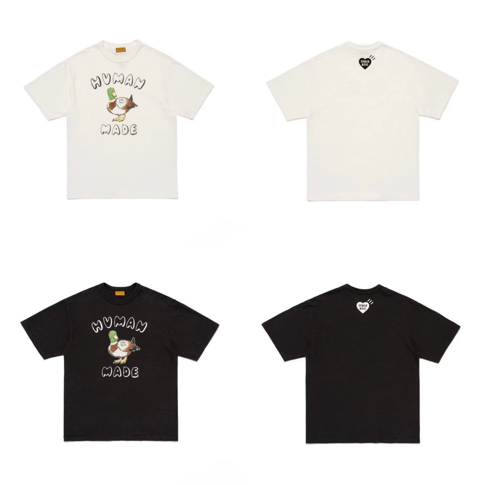 Humanmade 26SS American Retro Cute Cartoon Print Unisex T-Shirt