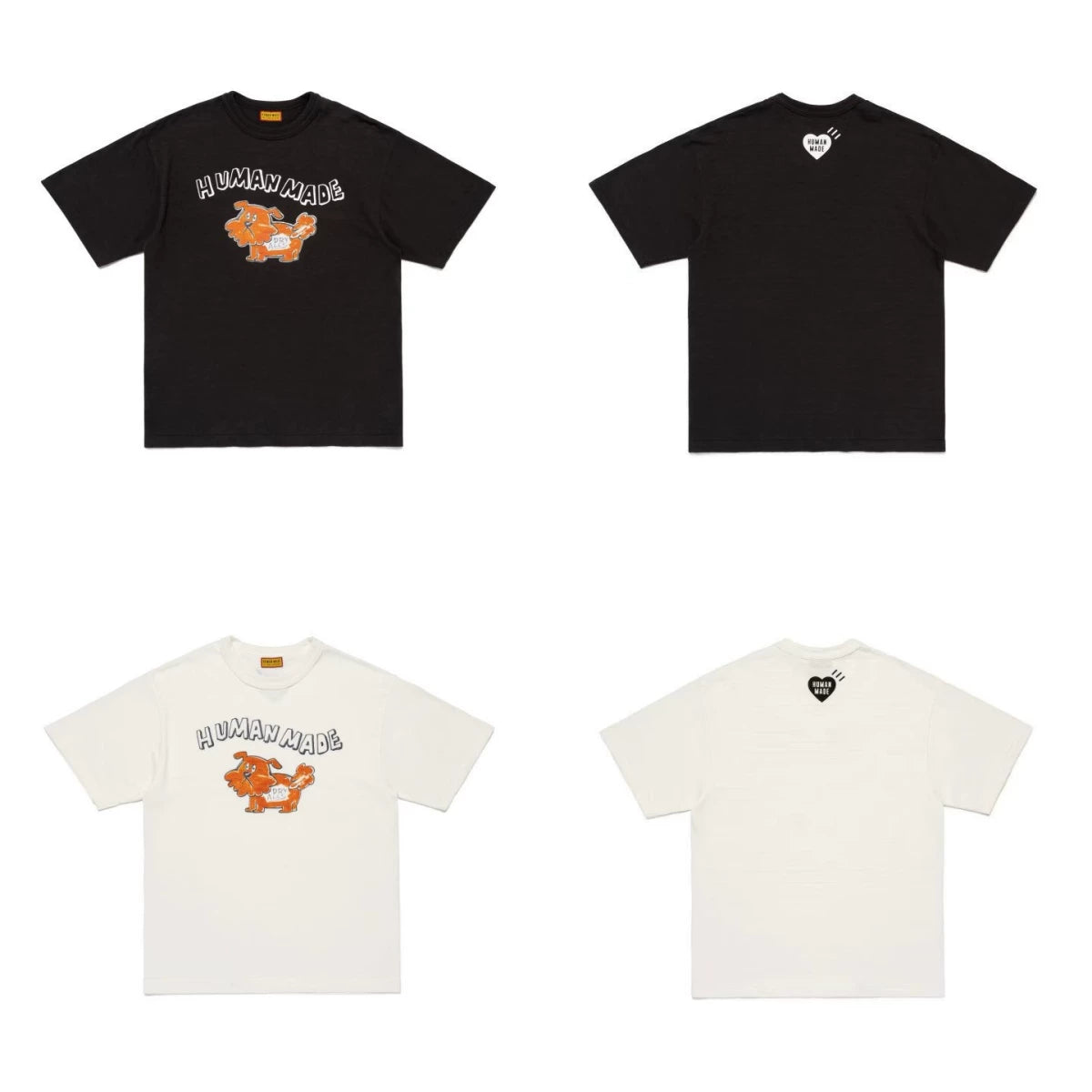 Humanmade 26SS American Retro Cute Cartoon Print Unisex T-Shirt