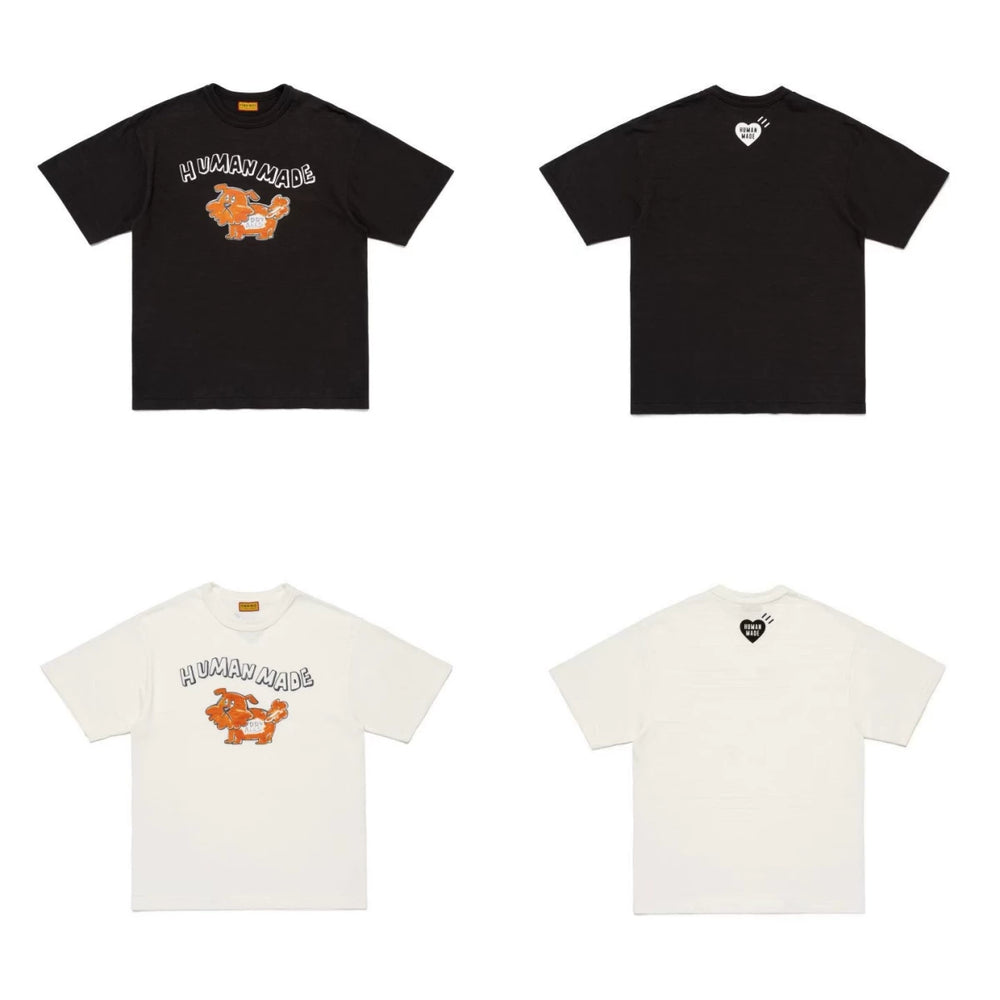 Humanmade 26SS American Retro Cute Cartoon Print Unisex T-Shirt