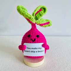 Handmade You Make My Heart Skip A Beet